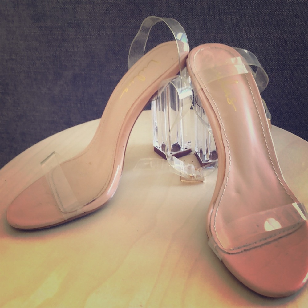 Clear Sandal Heels